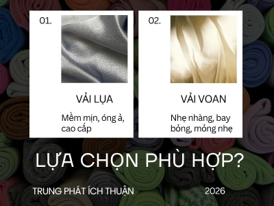 So Sánh Vải Lụa Và Voan: Đâu Là Lựa Chọn Phù Hợp Nhất?