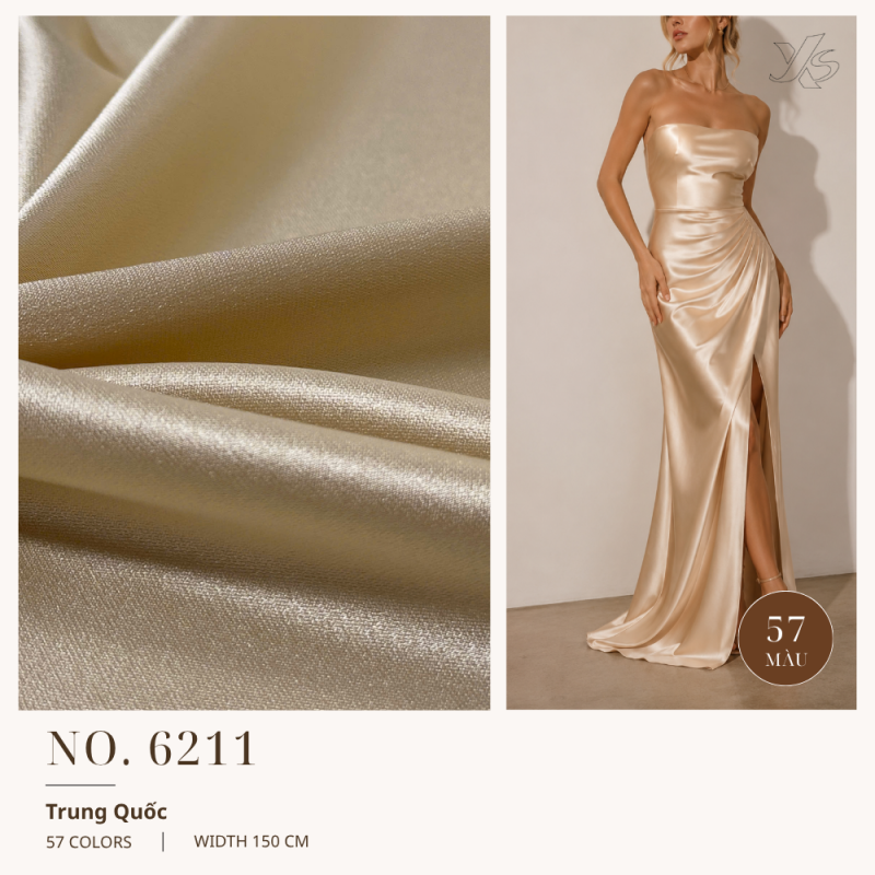 Vải Ruby Satin 6211