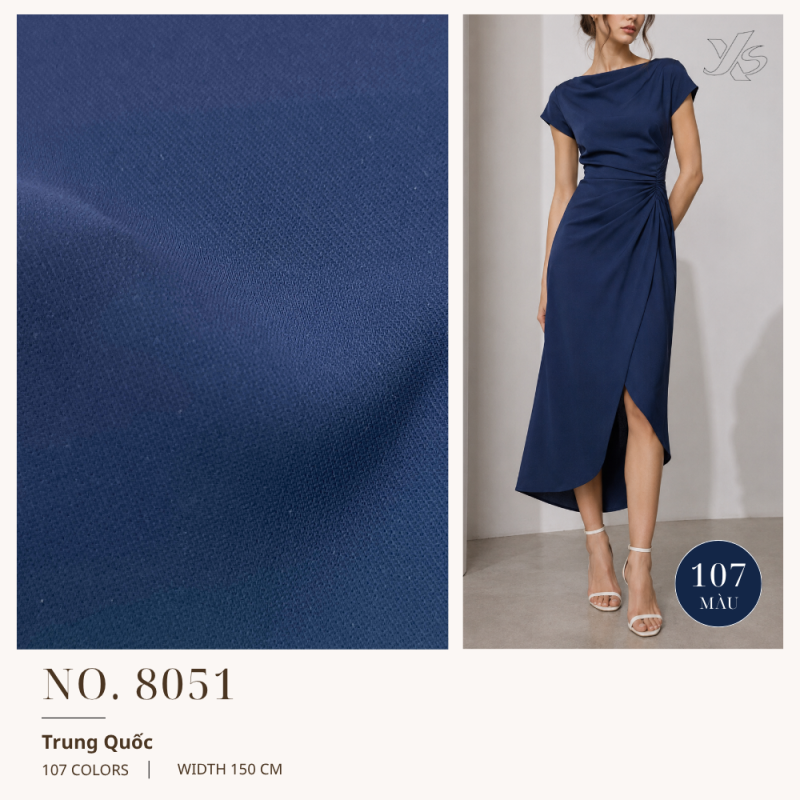 Vải Tằm Ý 8051 
