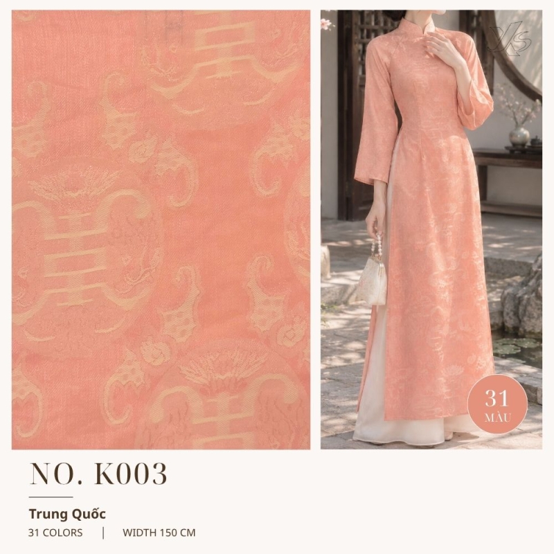 Vải Tơ Tencel Thọ Dơi K003