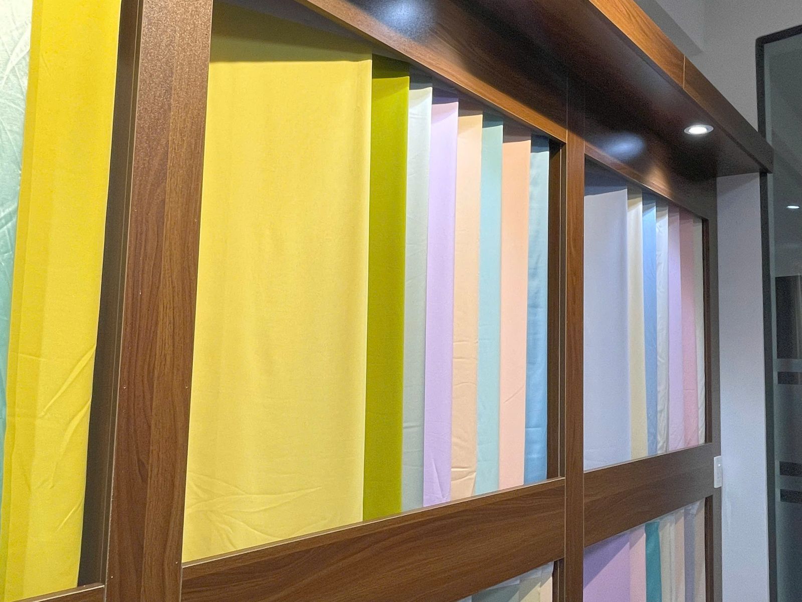 vải linen vân mây