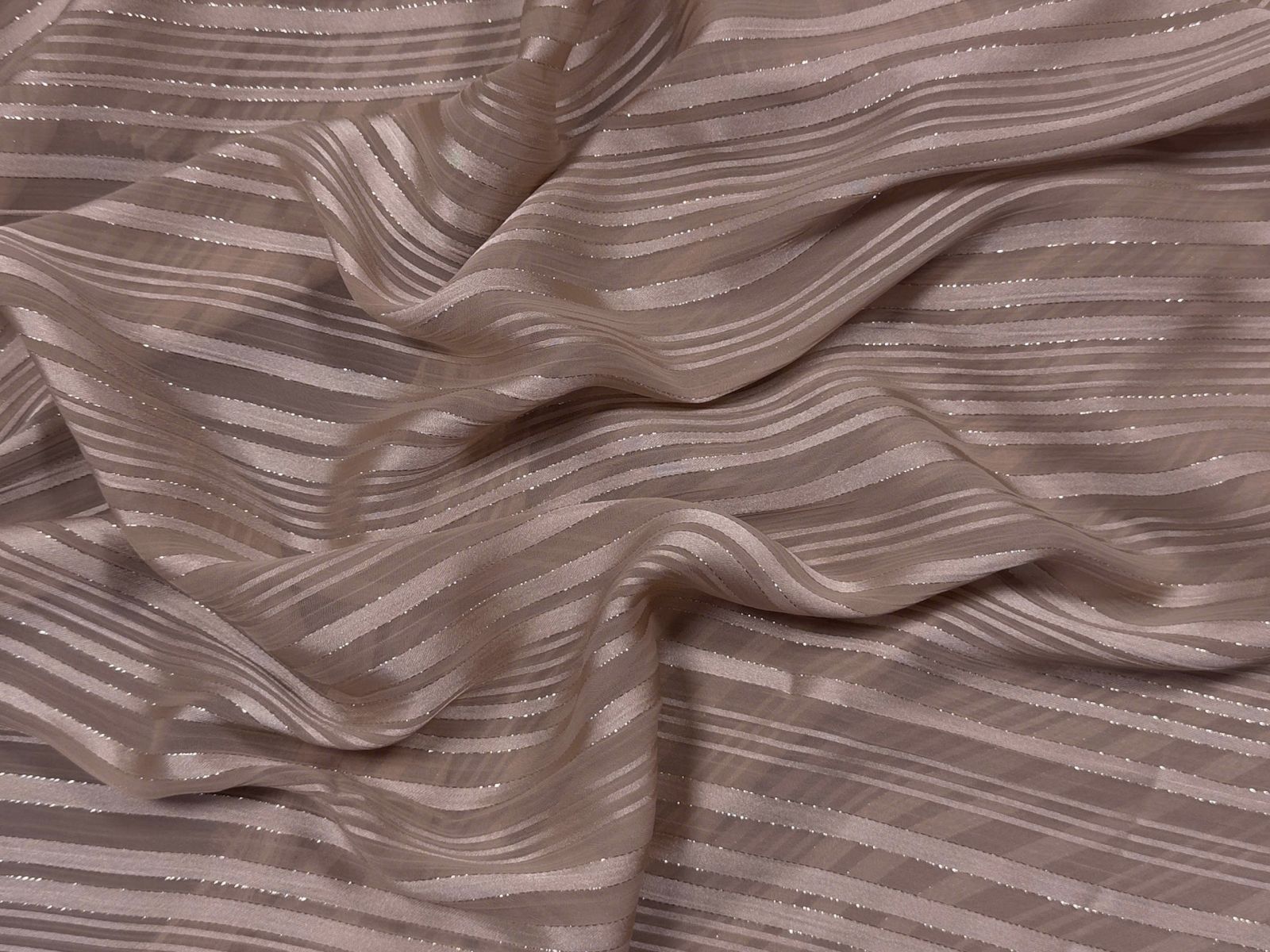 vải voan chiffon lurex
