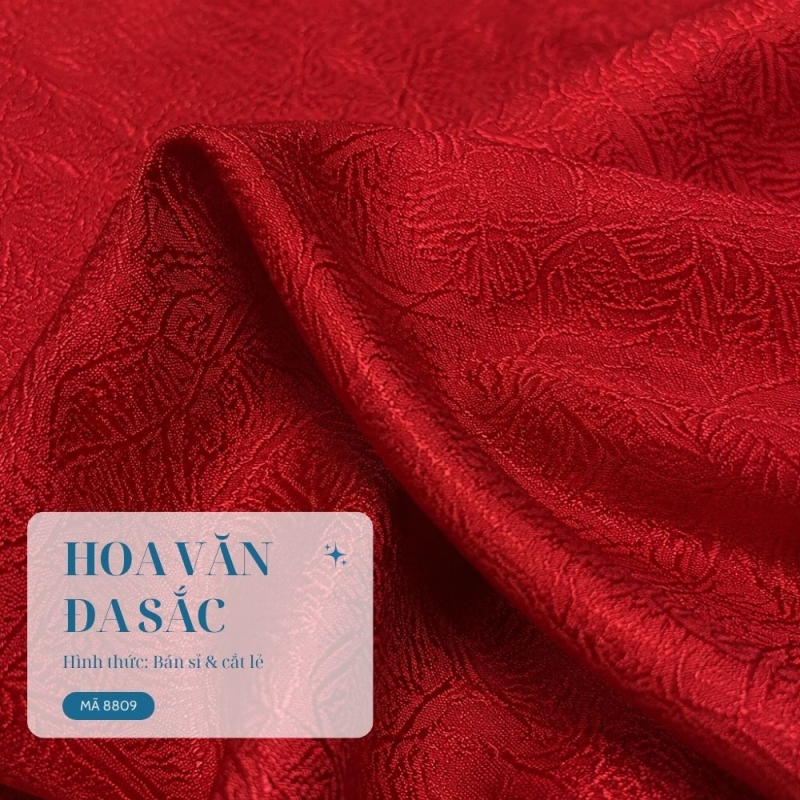8809 - Gấm Họa Tiết